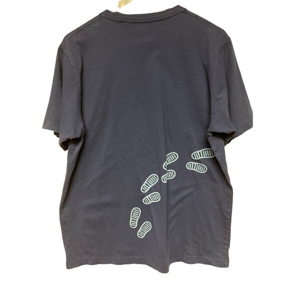 Uniqlo Mt. Fuji Nippon Omiyage Blue Graphic T-Shirt Size Large - Picture 4 of 9